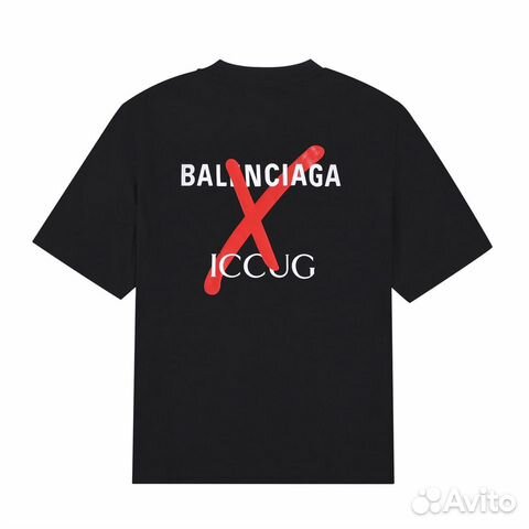 Футболка Balenciaga x Gucci