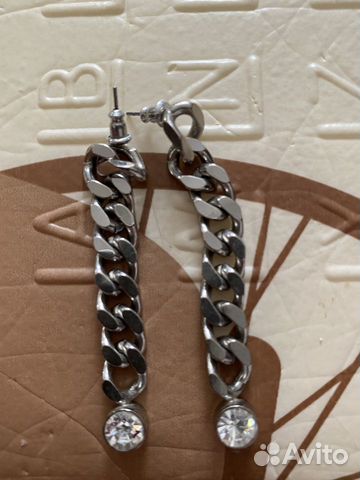Серьги цепи