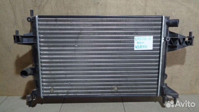 Радиатор основной Opel Corsa D