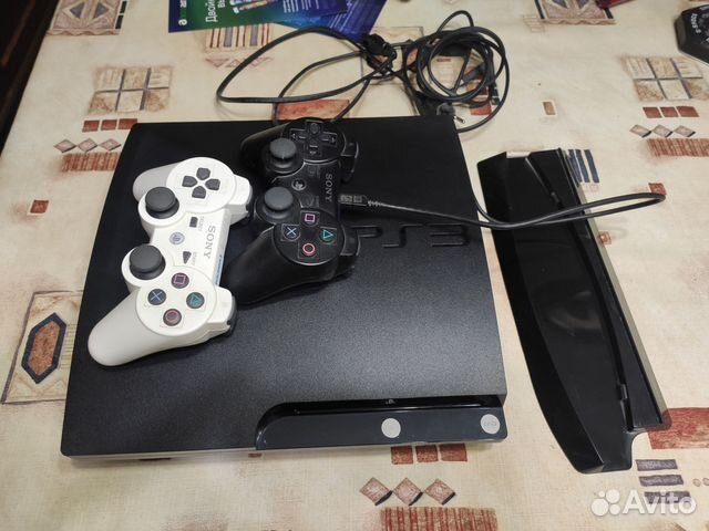 Sony Playstation 3 Slim PS3 120 gb c 15 играми