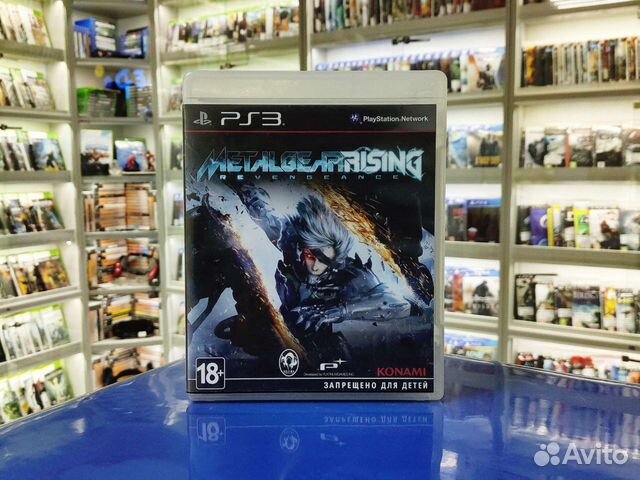 Игра на ps3 Metal Gear Rising Revengeance