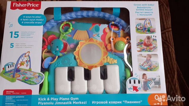 Коврик игровой Fisher Price пианино