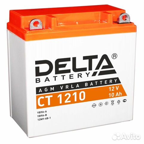 Аккумуляторы Delta CT1204-1230