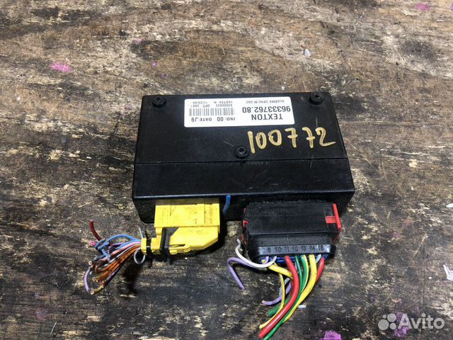 Блок комфорта Ситроен, Пежо 9633376280 Арт. 100772