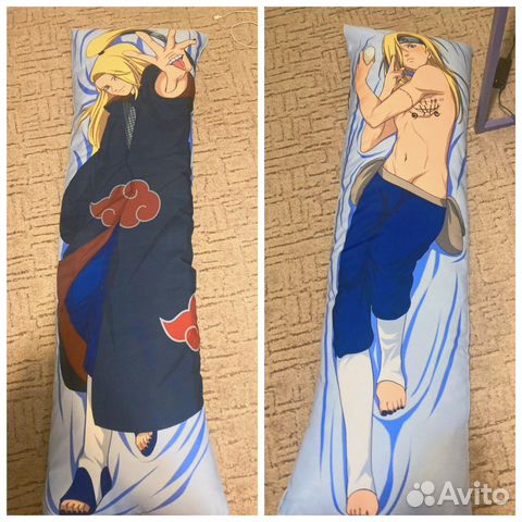 Подушка дакимакура аниме Наруто Дейдара