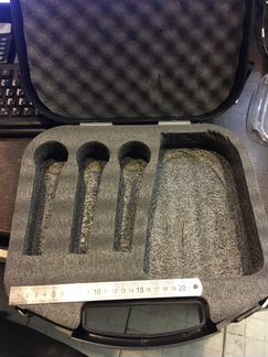 Жесткий кейс для 3-х микрофонов