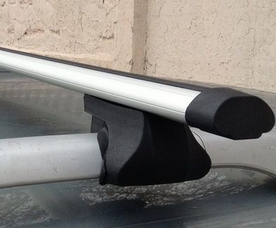 Багажник на рейлинги Фаворит аэродинамический