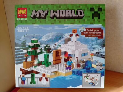 Майнкрафт 10391 Bela Снежное Убежище