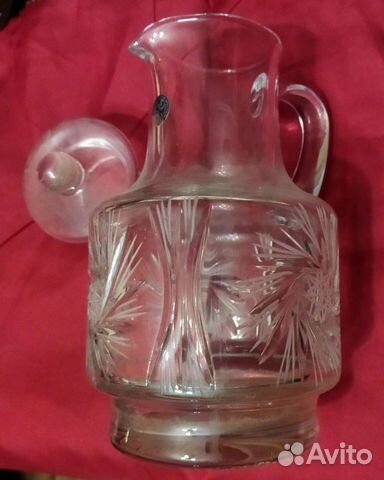 Кувшин хрусталь Дятьково