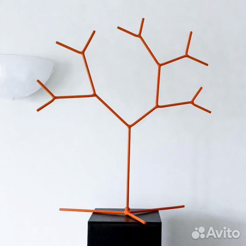 Подставка под украшения, икеа, цвет красный