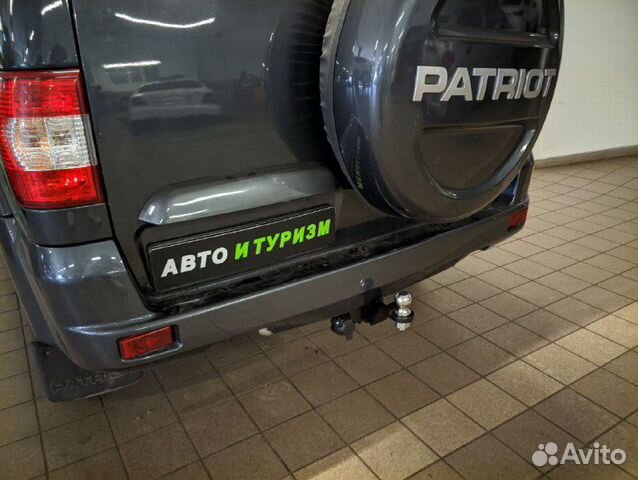 Фаркоп UAZ Patriot c 2014 - съемный квадрат