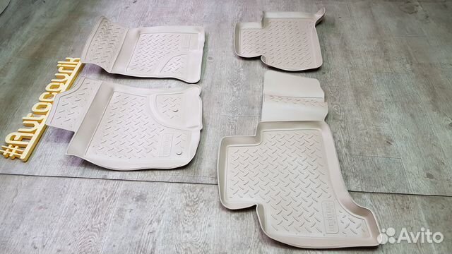 Коврики в салон Toyota Land Cruiser Prado 120 Беж