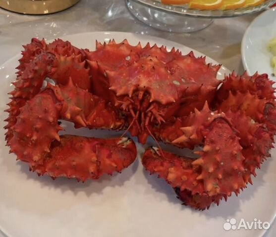 Краб Колючий (Камчатка) цельный. Цена за кг