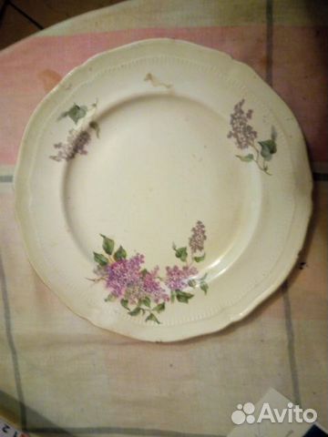 Тарелка ранний СССР