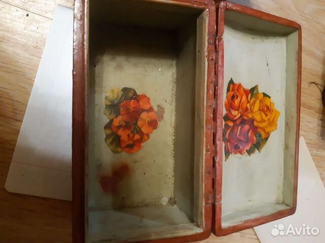 Шкатулка СССР И кошелёчек маленький