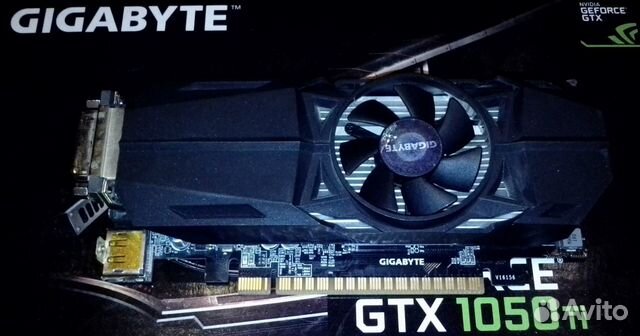 Gigabyte GeForce GTX 1050Ti OC 4gb lowprofile
