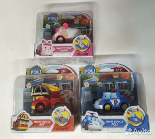 Новые умные машинки Робокар Поли, Рой и Эмбер