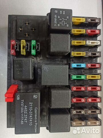 Блок предохранителей ваз 2110