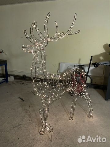 Новогодний олень