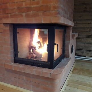 Огнеупорное, жаропрочное, стекло для камина