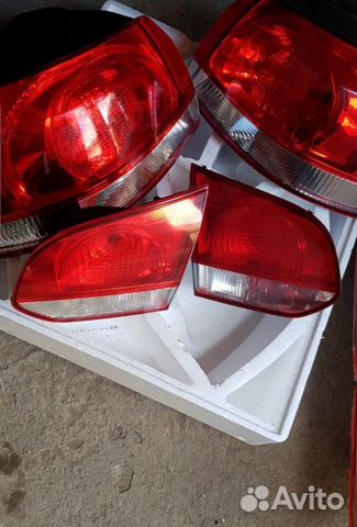 Задние фонари Volkswagen golf 6