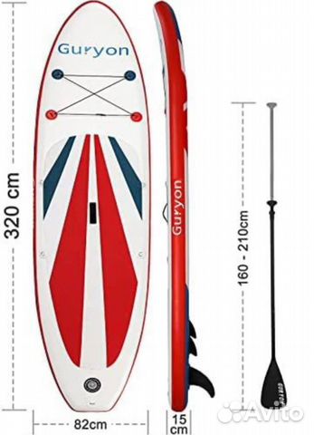 Sup board надувной / сап доска для серфинга 320 см