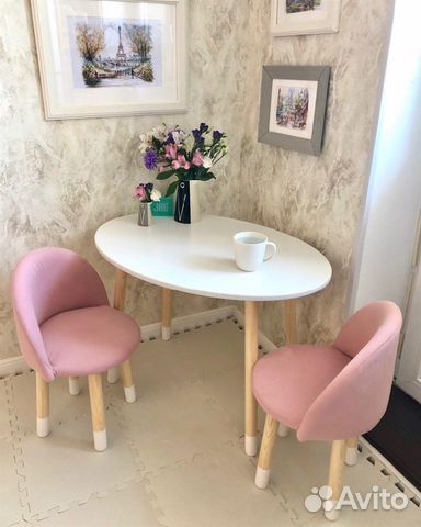 Детский стол и стул
