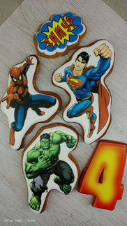 Имбирные пряники, пищевая печать