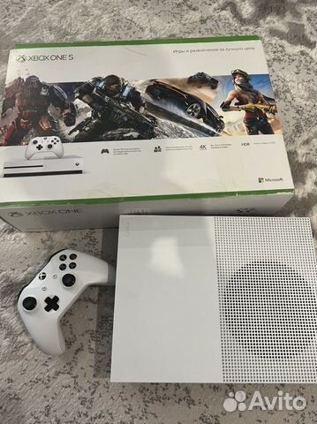 Xbox One S все подписки 400 игр