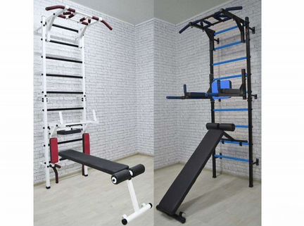 Шведская стенка усиленная Брусья Скамья