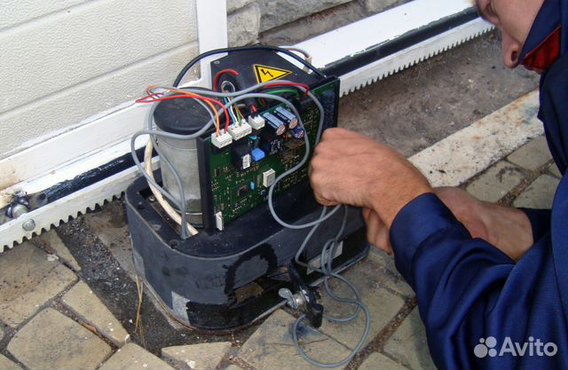 Ремонт привода автоматических ворот