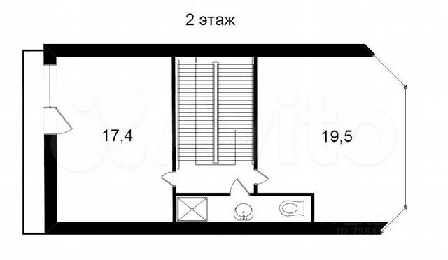 Таунхаус 125 м² на участке 1 сот.