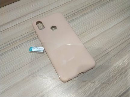 Чехол и стекло на xiaomi mi a 2