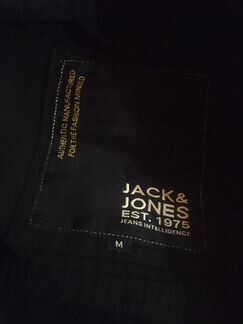 Куртка черная jack jones
