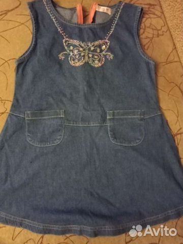 Джинсовый сарафаны