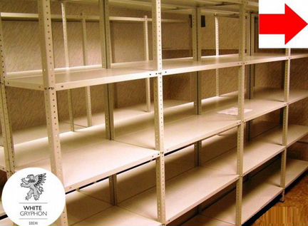 Стеллажи металлические