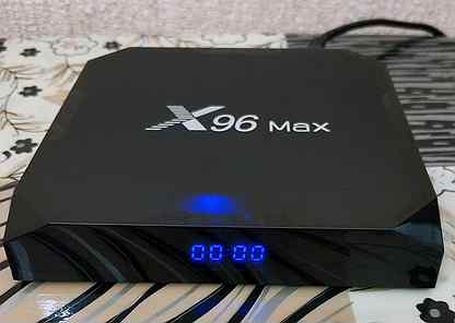 Новая Гарантия TV Box X96 Max Plus /4Gb/голос.упр
