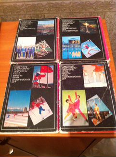 Наборы открыток о спорте и актеры СССР