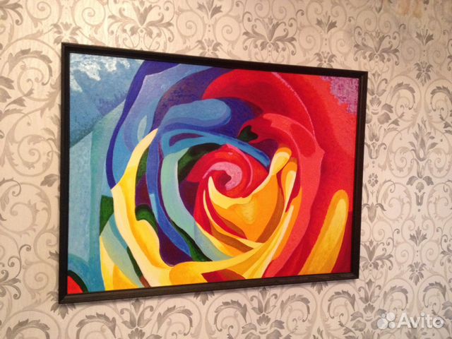 Картина абстракция