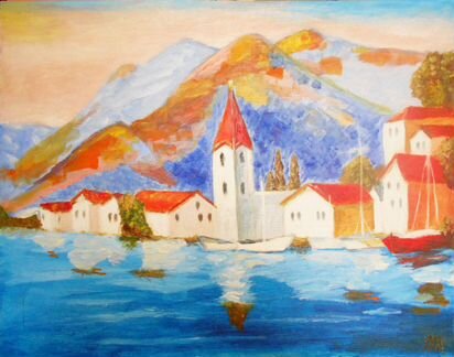 Картина маслом Черногория