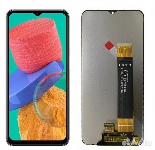 Дисплей для Samsung M336B Galaxy M33 тачскрин черн