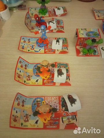 Киндер сюрприз Марвел