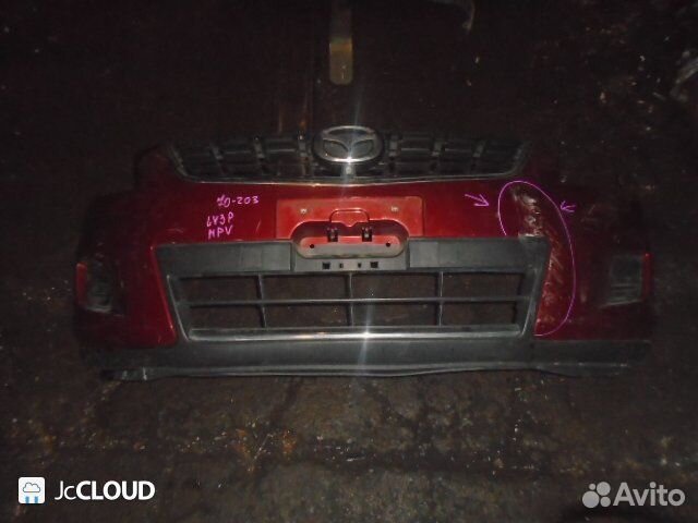 Бампер на mazda MPV LY3P