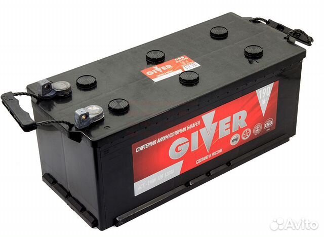 Giver аккумулятор 190ач