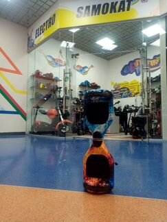 Новый Гироскутер огонь и лёд wo long 6,5 дюймов