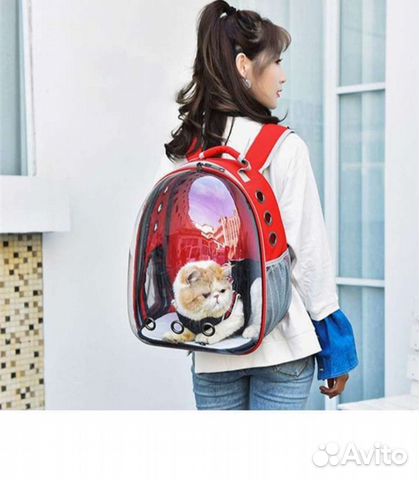 Переноска - рюкзак для кошек и собак