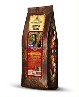 Кофе в зёрнах Броселианд Марагаджип Франция