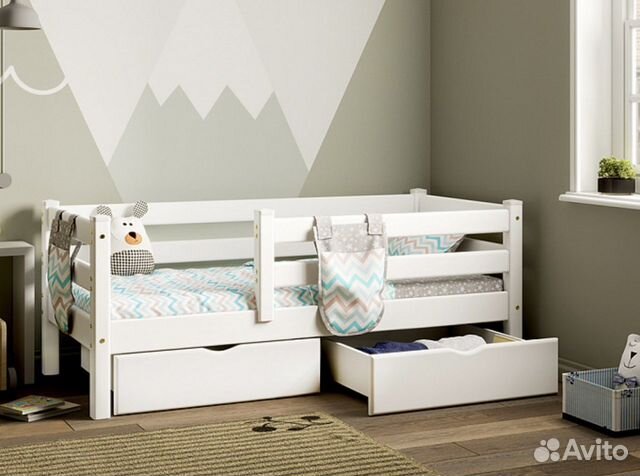 Детская кроватка софа