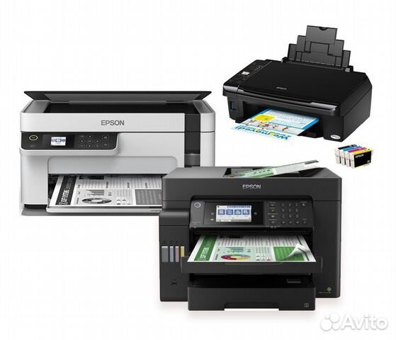 Мфу, принтеры Epson (оригиналы)