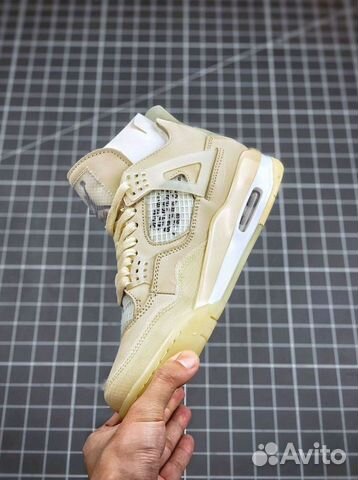 Кроссовки Off-White x Nike Air Jordan 4 SP